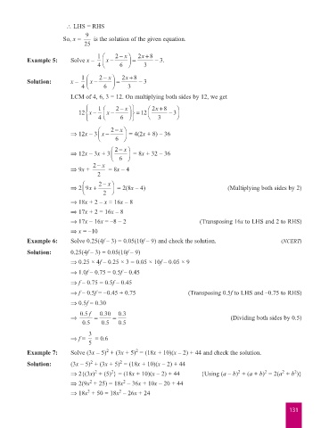 Page 139 Start Up Mathematics 8 Non Cce