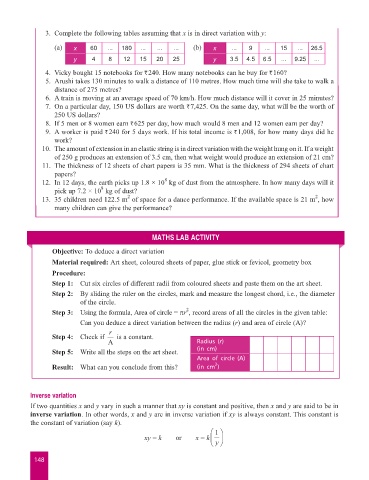 Page 156 Start Up Mathematics 8 Non Cce